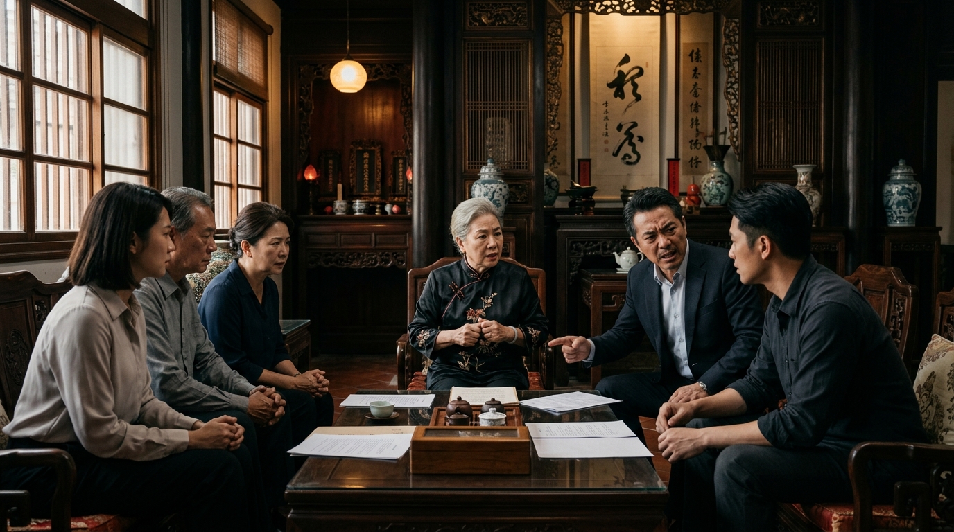 台南老牌企業家族遺產糾紛：長輩偏心還是遺囑造假？在地徵信社揭開爭產黑幕