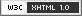 Valid XHTML 1.0 Transitional